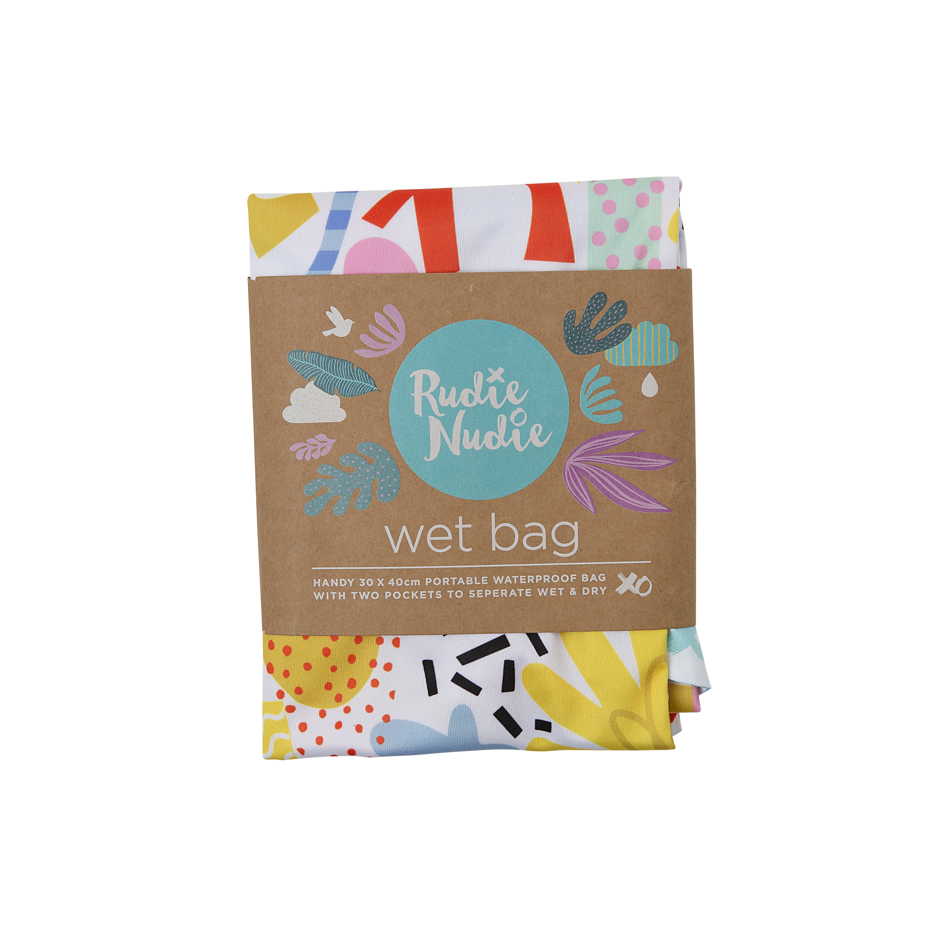 funky wet bag packaging