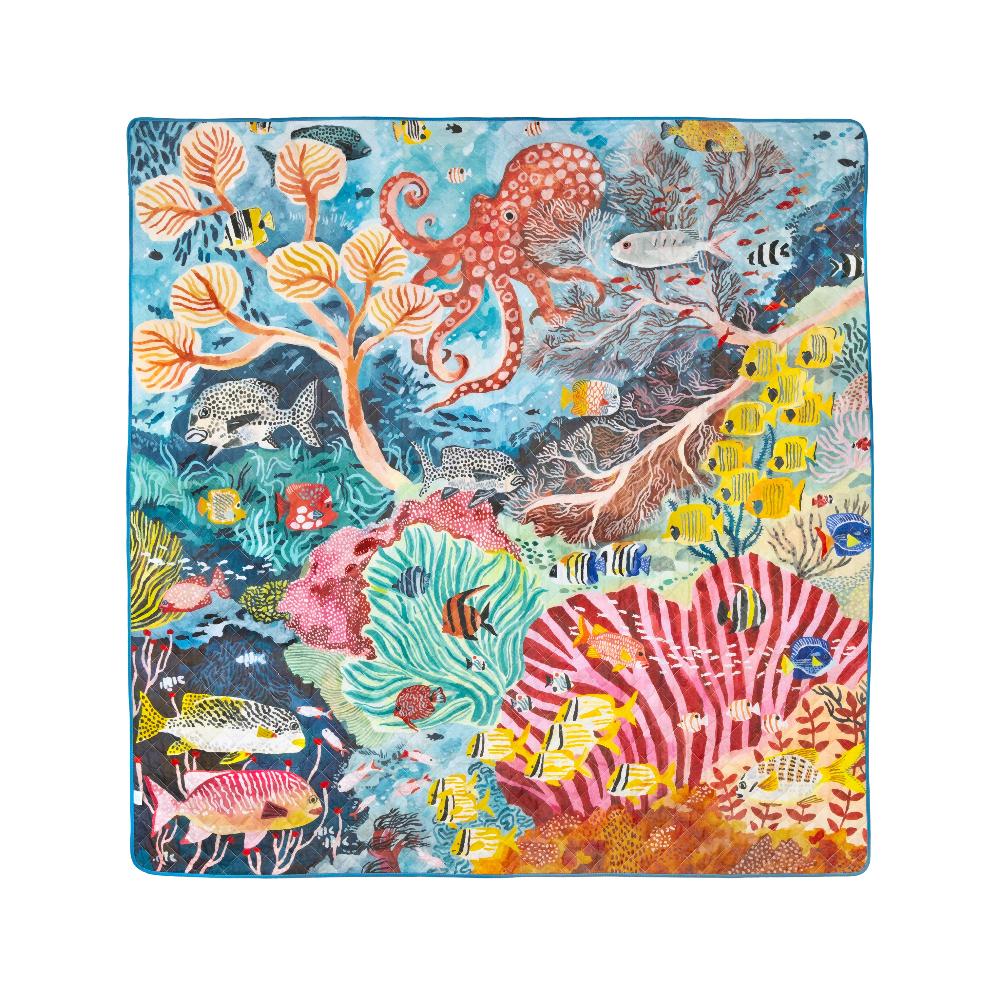 octopus garden kids playmat under the ocean