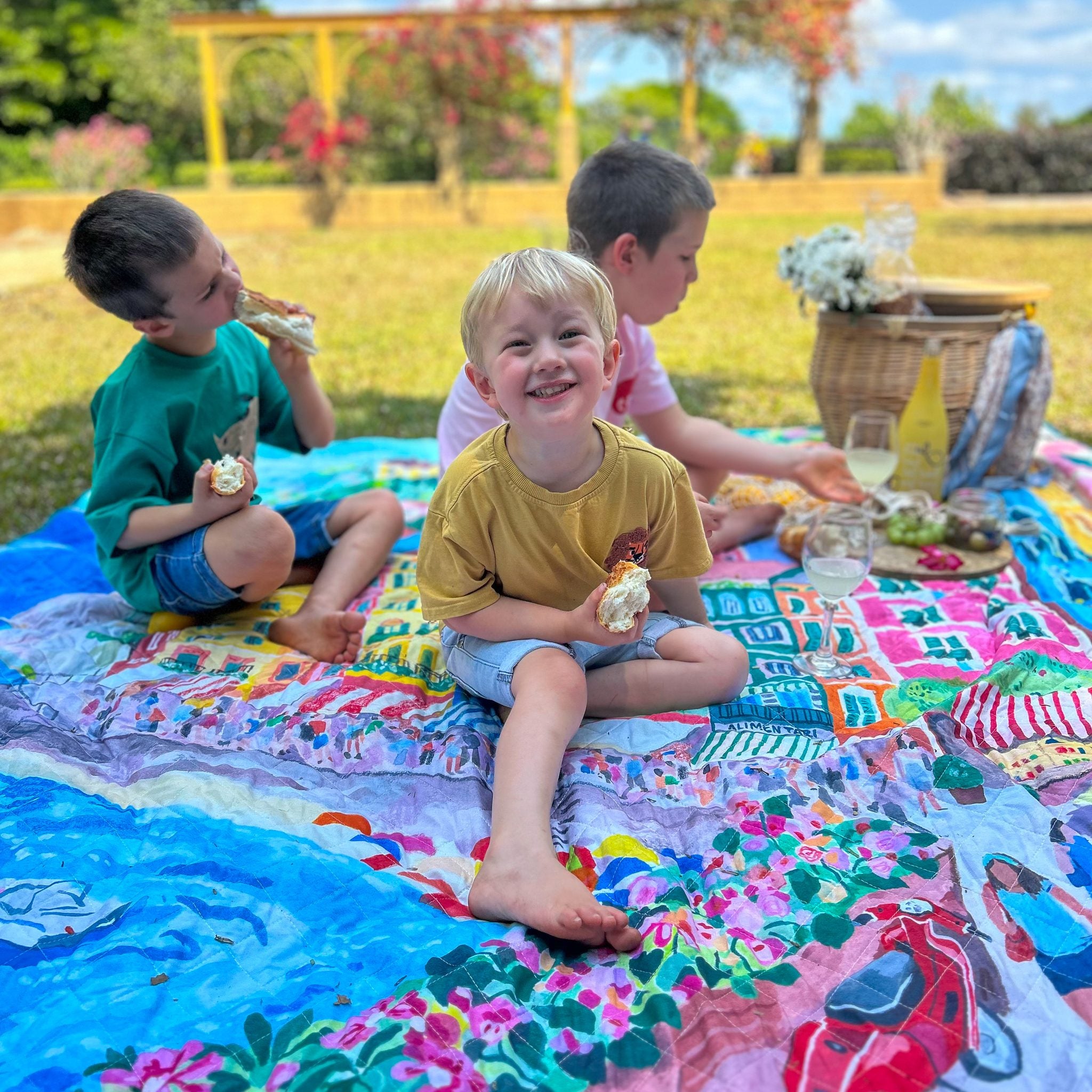 La Dolce Vita Waterproof Picnic Rug 2 x 2m | Rudie Nudie – Rudie