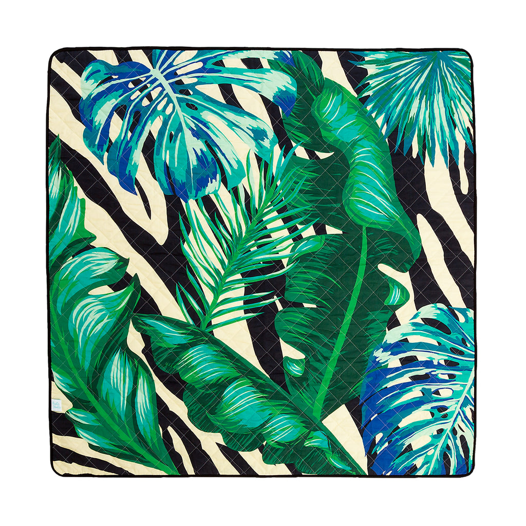 tropical design large playmat